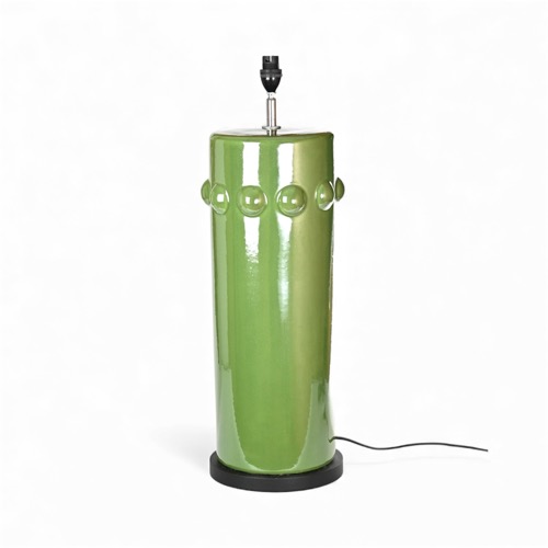 Green Kelly Lamp With Bobbles