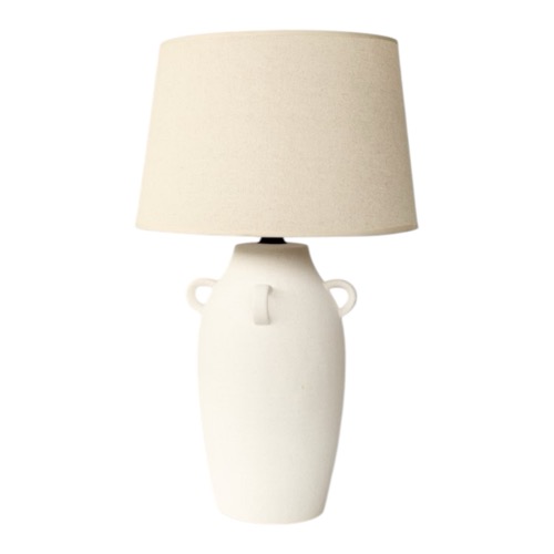 White Urn Shape Lamp