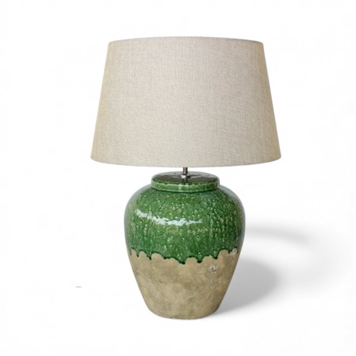 Green and Natural Lamp