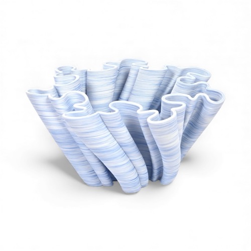 Irregular Blue Planter