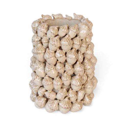 Extra Large Ceramic Acorn Vase