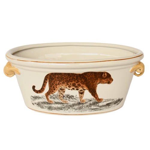Leopard Oval Footbath