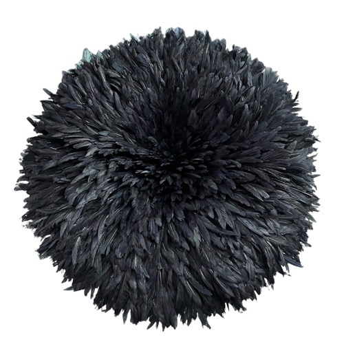 Black Juju Feather Tribal Headdress