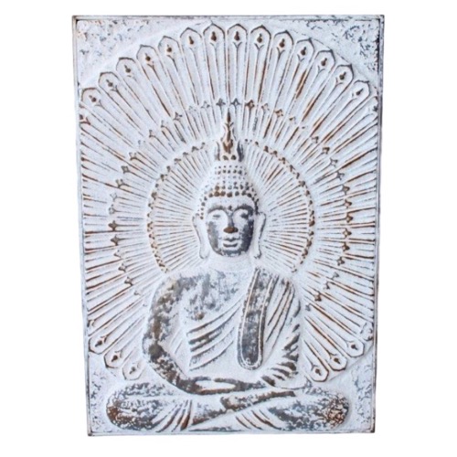 Metal Buddha Wall Decor