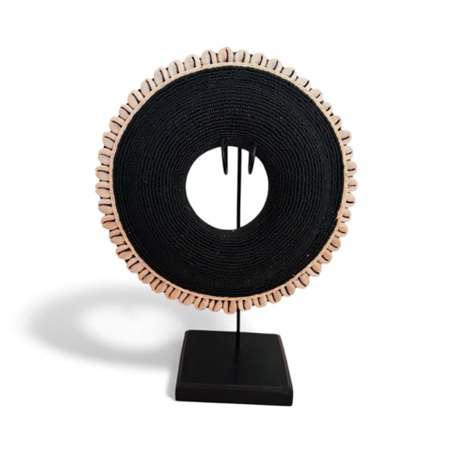 Beaded Bangle With Cowry Shells