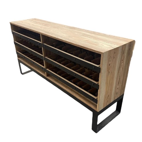 Oak Wine Server