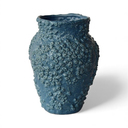 Large Blue Barnicle Vase