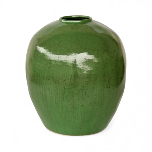 Extra Large Green Ceramic Vase