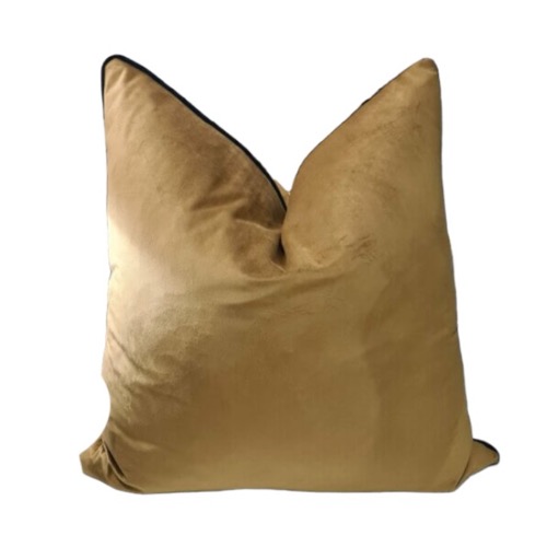 Candice Velvet With Flat Back Trim Scatter Cover