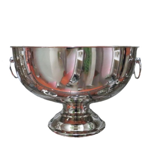 Large Footed Ice Bucket With Handles